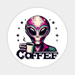 Alien coffee Magnet